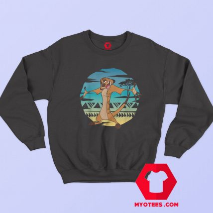 Disney The Lion King Timon Ombre 90s Sweatshirt