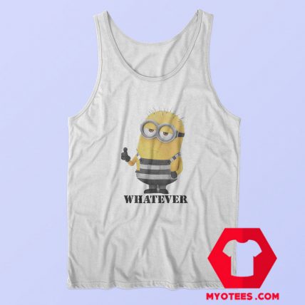 Funny Minion Whatever Prisoner Unisex Tank Top