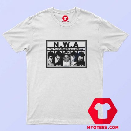 Nwa Straight Outta Compton Rapper T Shirt