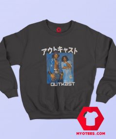 Outkast Katakana Blue Box Vintage Sweatshirt