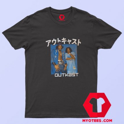 Outkast Katakana Blue Box Vintage T shirt