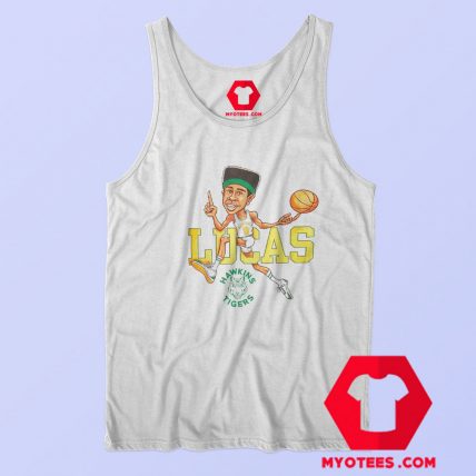 Stranger Things Lucas Hawkins Basketball Tank Top