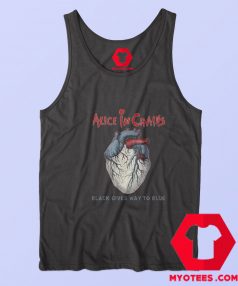 Alice In Chains Black Gives Way To Blue Vintage Tank Top