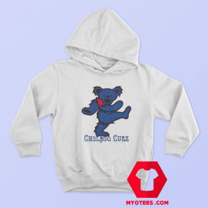 Chicago Cubs Dancing Bear Funny Unisex Hoodie