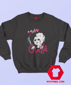 Disney Cruella Estella Punk Rock Spray Paint Sweatshirt