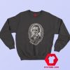 Edgar Allan Poe Split Portrait Vintage Unisex Sweatshirt