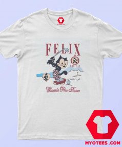 Felix The Cat Classic Pro Tour Golf Funny T shirt