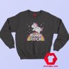 Funny Ironic Cool Unicorn Punk Rock Music Sweatshirt