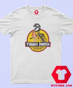 Funny Parody Yurassis Parked Alaska Beer T shirt