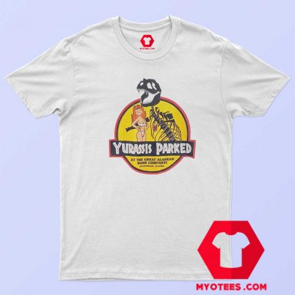 Funny Parody Yurassis Parked Alaska Beer T shirt