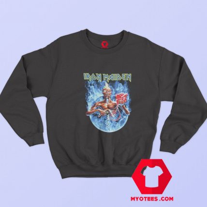 Iron Maiden Mummy Smoke Circle Tour Sweatshirt