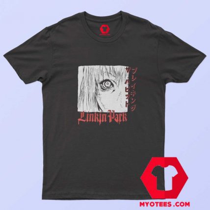 Japan Linkin Park Manga Face Unisex T shirt