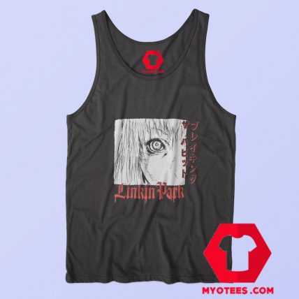 Japan Linkin Park Manga Face Unisex Tank Top