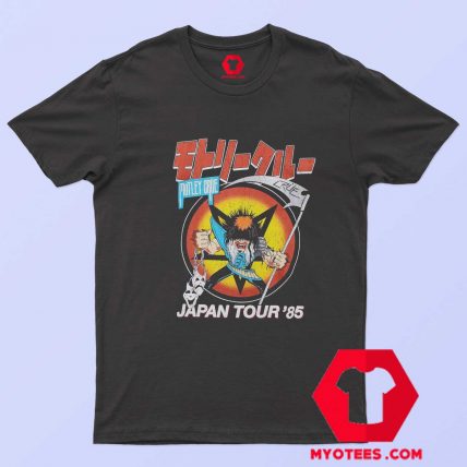 Motley Crue Japan Tour Graphic Unisex T shirt