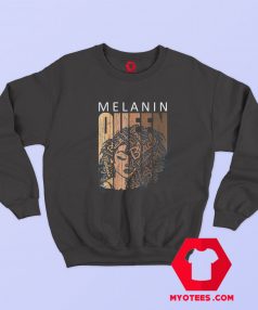 Natural Afro Melanin Queen American Strong Sweatshirt