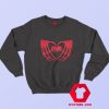 Red Skeleton Heart Graphic Unisex Sweatshirt