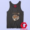 Smoking Tiger Head Wearing Bandana Tank Top