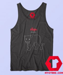 The Stranglers Feline Black Panther Unisex Tank Top