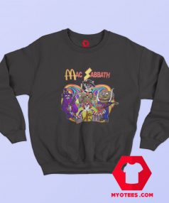 Vintage Mac Sabbath Graphic Parody Unisex Sweatshirt