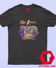 Vintage Mac Sabbath Graphic Parody Unisex T shirt