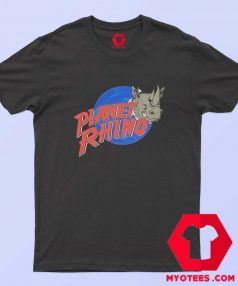 Vintage Planet Rhino Parody Hollywood T Shirt