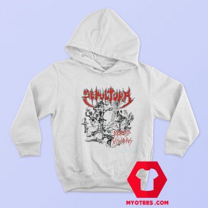 Vintage Sepulture Morbid Visions Graphic Hoodie