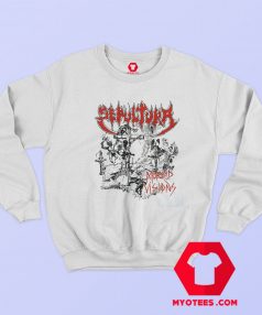 Vintage Sepulture Morbid Visions Graphic Sweatshirt