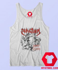 Vintage Sepulture Morbid Visions Graphic Tank Top