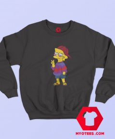 Vintage Simpsons Cool Lisa Cartoon Unisex Sweatshirt