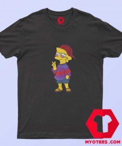 Vintage Simpsons Cool Lisa Cartoon Unisex T shirt