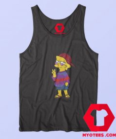 Vintage Simpsons Cool Lisa Cartoon Unisex Tank Top