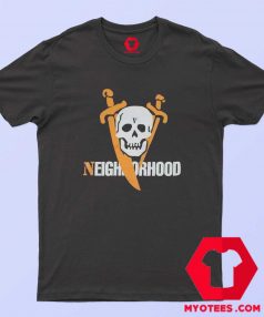 Vlone x Neighborhood Skull Logo Unisex T shirt