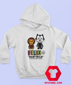 A Bathing Ape x Felix The Cat Funny Hoodie