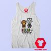 A Bathing Ape x Felix The Cat Funny Tank Top