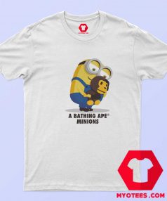 A Bathing Ape x Minions Collab Unisex T shirt