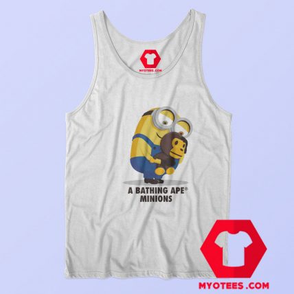 A Bathing Ape x Minions Collab Unisex Tank Top