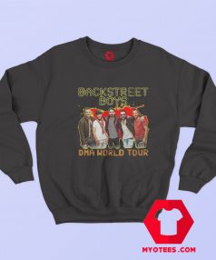 Backstreet World Tour Concert Band Vintage Sweatshirt