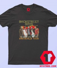 Backstreet World Tour Concert Band Vintage T shirt