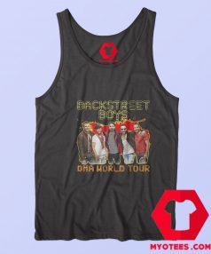 Backstreet World Tour Concert Band Vintage Tank Top