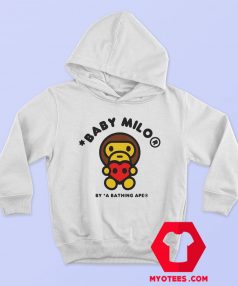 Cheap BAPE Valentine Heart Baby Milo Hoodie