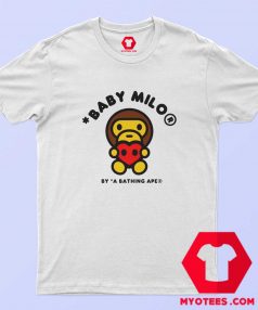 Cheap BAPE Valentine Heart Baby Milo T shirt