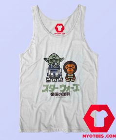 Cheap Bape x Star Wars Baby Milo Yoda Tank Top