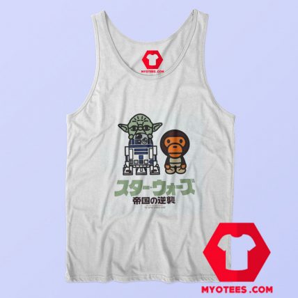 Cheap Bape x Star Wars Baby Milo Yoda Tank Top