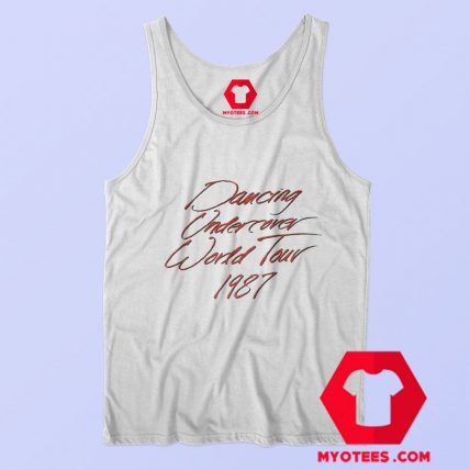 Dancing Undercover World Tour 1987 Tank Top