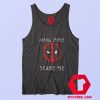 Deadpool Normal People Scare Me Unisex Tank Top