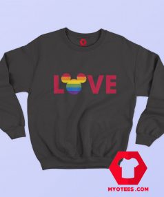 Disney Mickey Mouse Loves Pride Unisex Sweatshirt