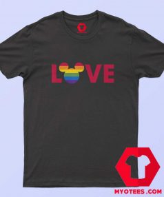 Disney Mickey Mouse Loves Pride Unisex T shirt