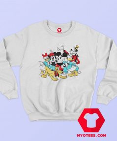 Disney Mickey Mouse and Friends Cartoon Sweatshirt