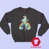 Funny Cat And Unicorn Rainbow Vintage Sweatshirt