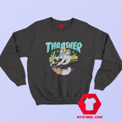 Funny Parody Thrasher Babes Unisex Sweatshirt